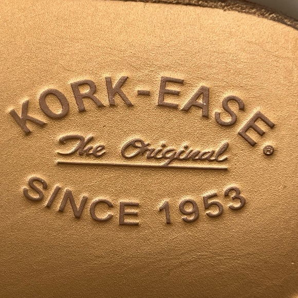 KORK-EASE DOWNEY BROWN LEATHER SLIDES | SIZE: 8 | EXCELLENT PRE-OWNED CONDITION - Picture 10 of 10